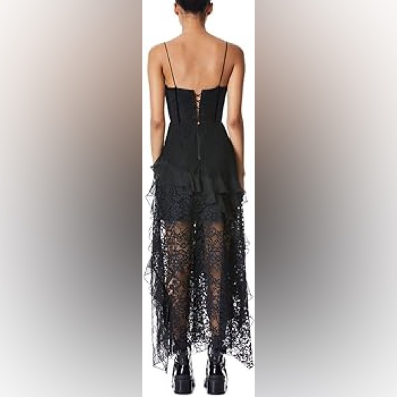 alice + olivia Jemma Lace Corset Dress - Picture 3 of 5